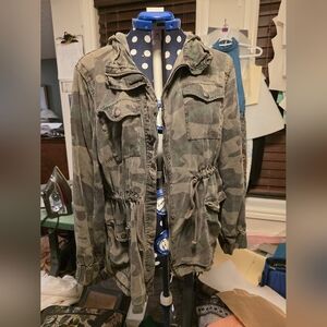 Design Lab Lord & Taylor Olive Jacket